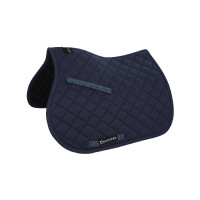 Tapis de selle obstacle en coton collection basique Equestro Marine Bleu marine Tapis de selle obstacle en coton collection basique Equestro Marine Bleu marine