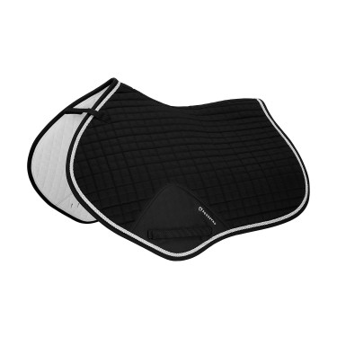 Tapis de selle obstacle en coton modelé Equestro Tapis de selle obstacle en coton modelé Equestro