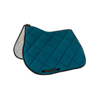 Zadeldekje springen in ademende technische stof GP Equestro Petrol / zwart Blauw Zadeldekje springen in ademende technische stof GP Equestro Petrol / zwart Blauw