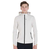 Veste softshell technique homme Equestro Grège Beige