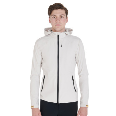 Veste softshell technique homme Equestro Grège Beige