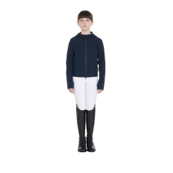 Veste softshell technique enfant Equestro Marine Bleu marine