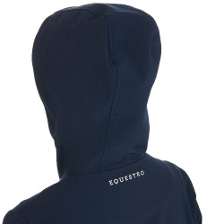 Technisch softshelljack voor kinderen Equestro Marine Marineblauw
