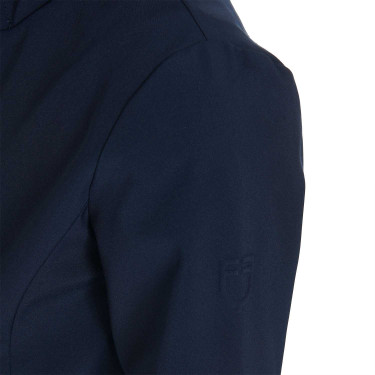 Technisch softshelljack voor kinderen Equestro Marine Marineblauw