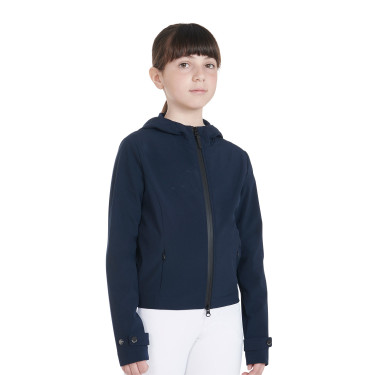 Veste softshell technique enfant Equestro Marine Bleu marine