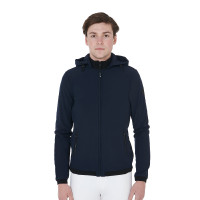 Veste softshell ajustée homme avec polaire intérieur Livigno Equestro Noir