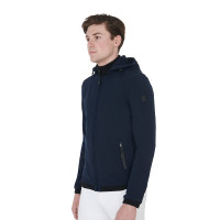 Veste softshell ajustée homme avec polaire intérieur Livigno Equestro Noir