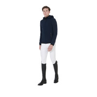 Aangepaste softshell-jas voor heren met fleecevoering Livigno Equestro Zwart