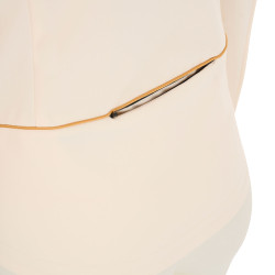 Aangesloten softshell-jas met winddichte rits voor dames Equestro Antiek wit Beige