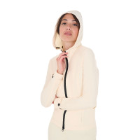 Aangesloten softshell-jas met winddichte rits voor dames Equestro Antiek wit Beige