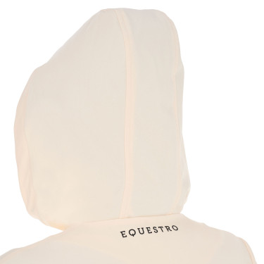 Aangesloten softshell-jas met winddichte rits voor dames Equestro Antiek wit Beige