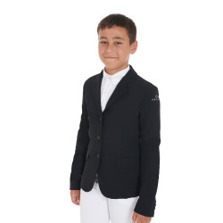 Veste de concours unisexe enfant Reverse Equestro Noir Veste de concours unisexe enfant Reverse Equestro Noir
