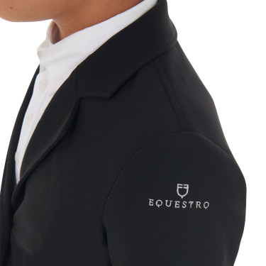 Unisex wedstrijdjasje kind Reverse Equestro Zwart