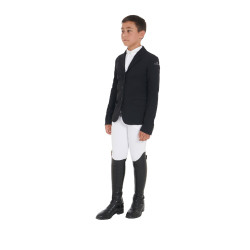 Veste de concours unisexe enfant Reverse Equestro Noir Veste de concours unisexe enfant Reverse Equestro Noir