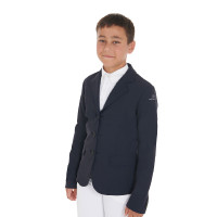 Veste de concours unisexe enfant Reverse Equestro Marine Bleu marine Veste de concours unisexe enfant Reverse Equestro Marine Bleu marine