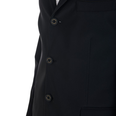 Veste de concours perforée homme en tissu technique Equestro Veste de concours perforée homme en tissu technique Equestro