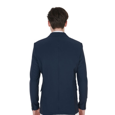 Veste de concours perforée homme en tissu technique Equestro Veste de concours perforée homme en tissu technique Equestro