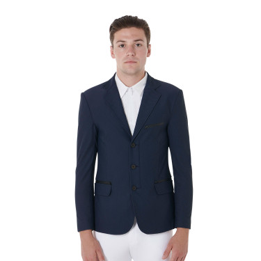 Veste de concours perforée homme 3 boutons Equestro