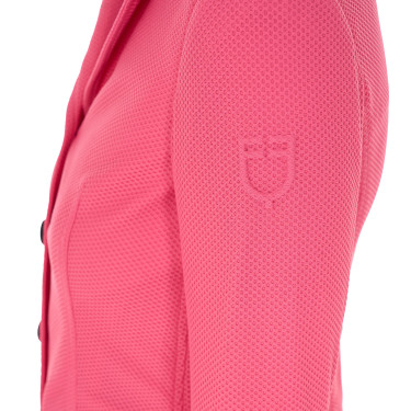 Veste de concours perforée femme 4 boutons Equestro Veste de concours perforée femme 4 boutons Equestro