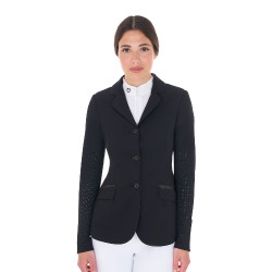 Veste de concours perforée femme 3 boutons Equestro