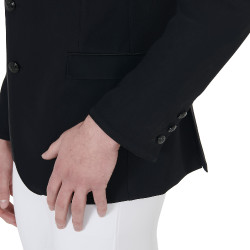Veste de concours homme 3 boutons Elegance Equestro Noir Veste de concours homme 3 boutons Elegance Equestro Noir