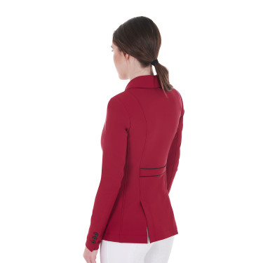 Veste de concours femme en tissu technique stretch Equestro Veste de concours femme en tissu technique stretch Equestro