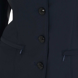 Veste de concours femme avec coupe anatomique 4 boutons Active Equestro Marine Bleu marine Veste de concours femme avec coupe anatomique 4 boutons Active Equestro Marine Bleu marine