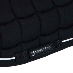 Tapis de selle poney White Trim Equestro Noir / noir Tapis de selle poney White Trim Equestro Noir / noir
