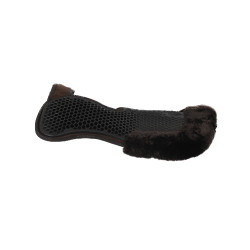 Schokdemper achter van suède met schapenvacht en voor van gel Acavallo Bruin / bruin Schokdemper achter van suède met schapenvacht en voor van gel Acavallo Bruin / bruin