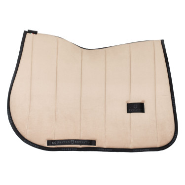 Tapis de selle obstacle en velours et tissu technique Equestro Tapis de selle obstacle en velours et tissu technique Equestro