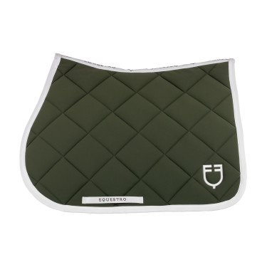 Tapis de selle obstacle en tissu technique White Line Edition Equestro Tapis de selle obstacle en tissu technique White Line Edition Equestro