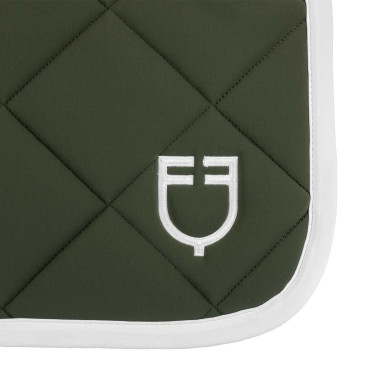 Tapis de selle obstacle en tissu technique White Line Edition Equestro Tapis de selle obstacle en tissu technique White Line Edition Equestro