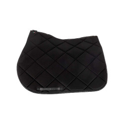Tapis de selle obstacle en tissu technique respirant GP Equestro Noir / noir Tapis de selle obstacle en tissu technique respirant GP Equestro Noir / noir