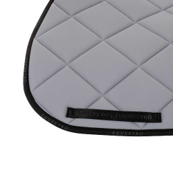 Tapis de selle obstacle en tissu technique respirant GP Equestro Gris / noir