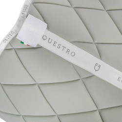 Tapis de selle obstacle en tissu technique respirant GP Equestro Vert clair / blanc