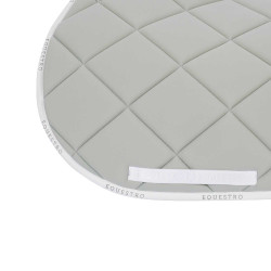 Tapis de selle obstacle en tissu technique respirant GP Equestro Vert clair / blanc