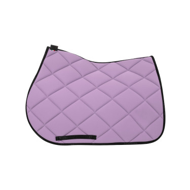 Tapis de selle obstacle en tissu technique respirant GP Equestro Lilas / noir Tapis de selle obstacle en tissu technique respirant GP Equestro Lilas / noir