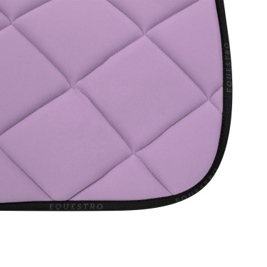 Tapis de selle obstacle en tissu technique respirant GP Equestro Lilas / noir Tapis de selle obstacle en tissu technique respirant GP Equestro Lilas / noir