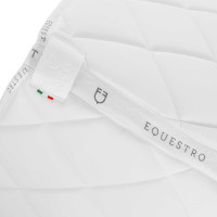 Tapis de selle obstacle en tissu technique respirant GP Equestro Blanc / blanc Tapis de selle obstacle en tissu technique respirant GP Equestro Blanc / blanc