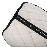 Tapis de selle obstacle en tissu technique Black Line Edition Equestro Beige Tapis de selle obstacle en tissu technique Black Line Edition Equestro Beige