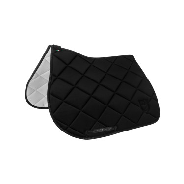 Tapis de selle obstacle en tissu technique avec logo GP Equestro Tapis de selle obstacle en tissu technique avec logo GP Equestro