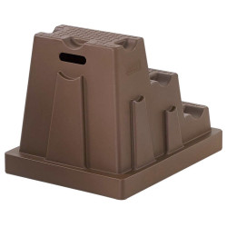 Montoir Easy Step 3 treden La Gée Chocolade Bruin