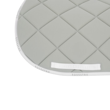Tapis de selle obstacle en tissu technique avec logo GP Equestro Vert clair / blanc Tapis de selle obstacle en tissu technique avec logo GP Equestro Vert clair / blanc
