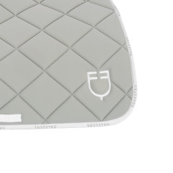 Zadeldekje springen in technische stof met GP Equestro-logo Lichtgroen / wit