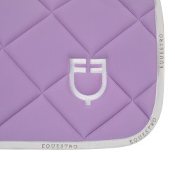 Zadeldekje springen in technische stof met GP Equestro-logo Zadeldekje springen in technische stof met GP Equestro-logo