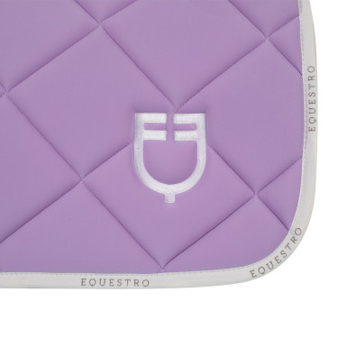 Zadeldekje springen in technische stof met GP Equestro-logo Zadeldekje springen in technische stof met GP Equestro-logo