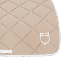 Tapis de selle obstacle en tissu technique avec logo GP Equestro Sable / blanc Beige