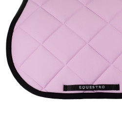 Zadeldoek springen in technische stof met geborduurd logo Black Line Edition Equestro Orchidee boeket Roze Zadeldoek springen in technische stof met geborduurd logo Black Line Edition Equestro Orchidee boeket Roze