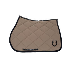 Tapis de selle obstacle en tissu technique avec logo brodé Black Line Edition Equestro Walnut Marron Tapis de selle obstacle en tissu technique avec logo brodé Black Line Edition Equestro Walnut Marron
