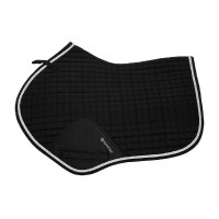 Zadeldekje springen in gemodelleerd katoen Equestro Zwart